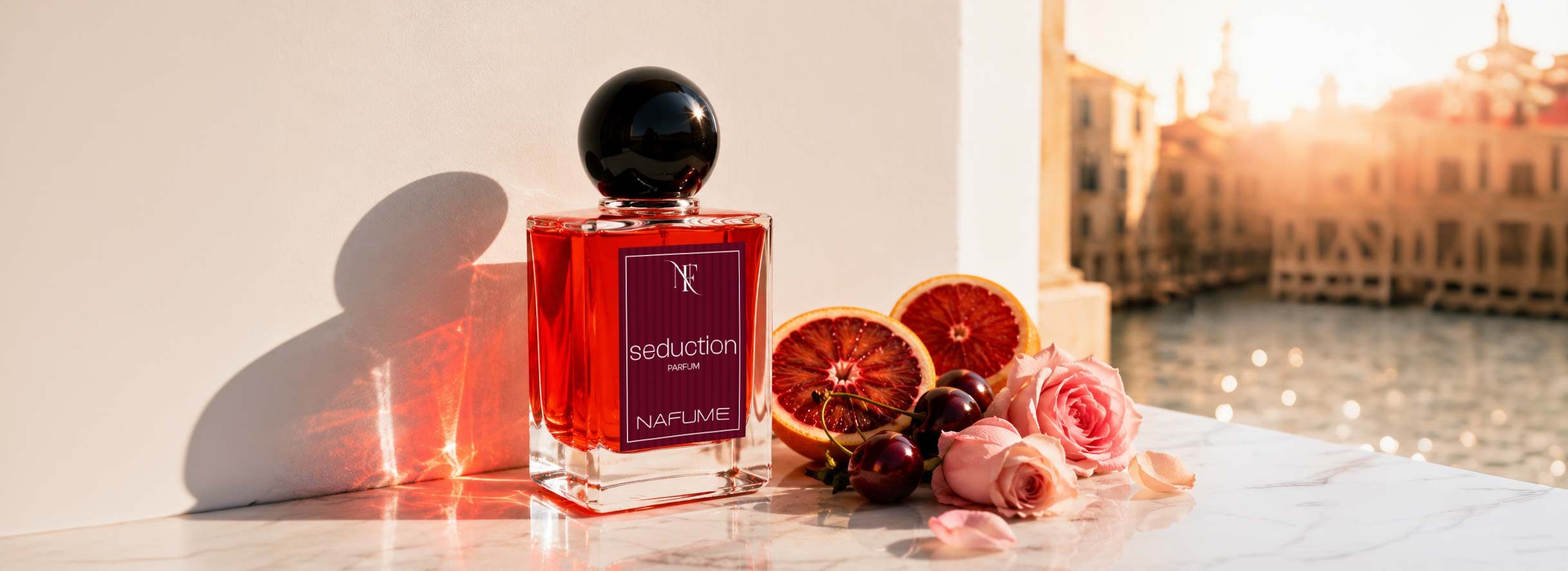 NAFUME Dark Oud premium perfume — Woody Oud long-lasting fragrance