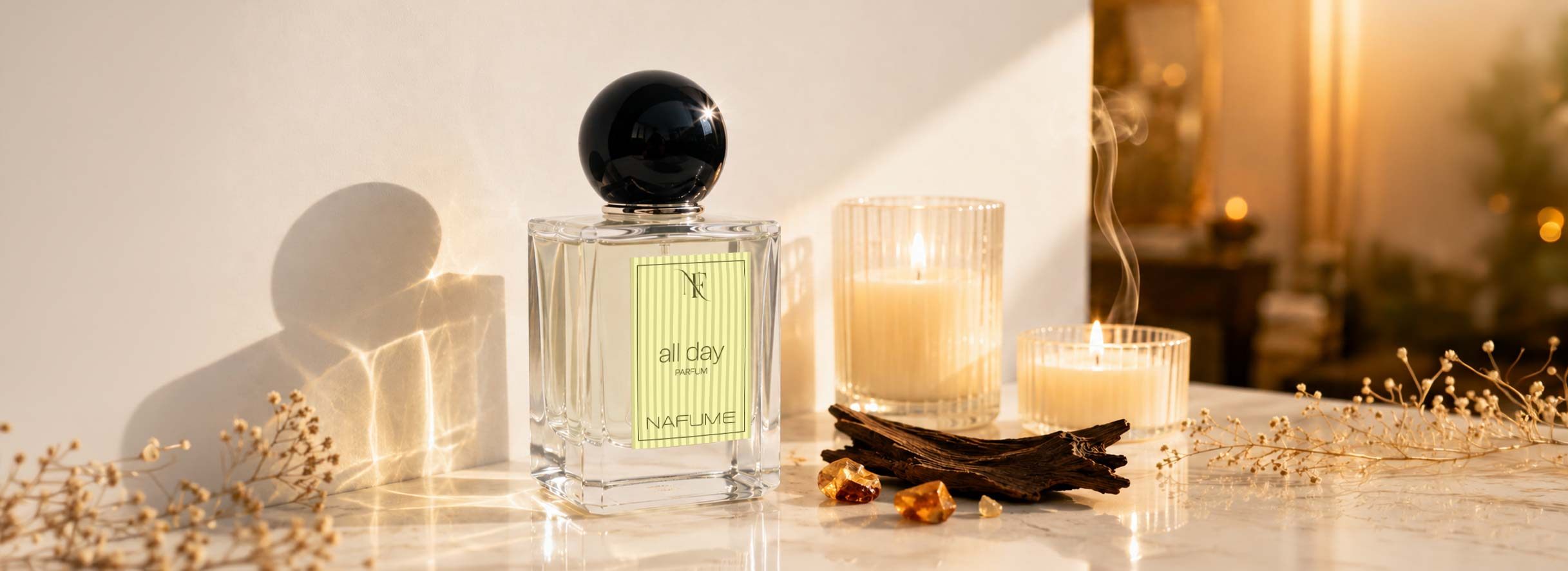 NAFUME Red Spirit premium perfume — Spicy Aromatic long-lasting fragrance