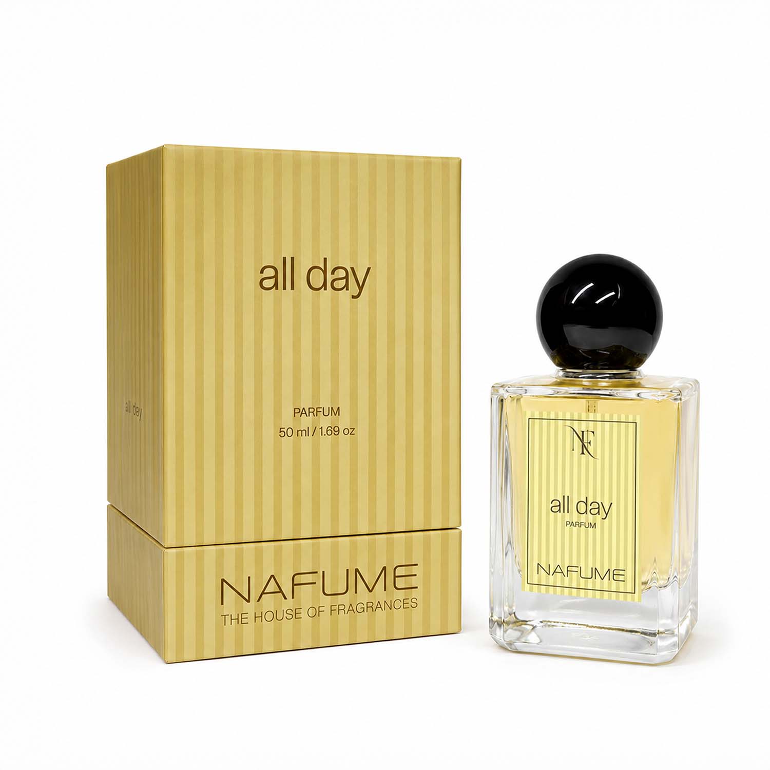 NAFUME All Day coffee and vanilla everyday perfume 50ml bottle