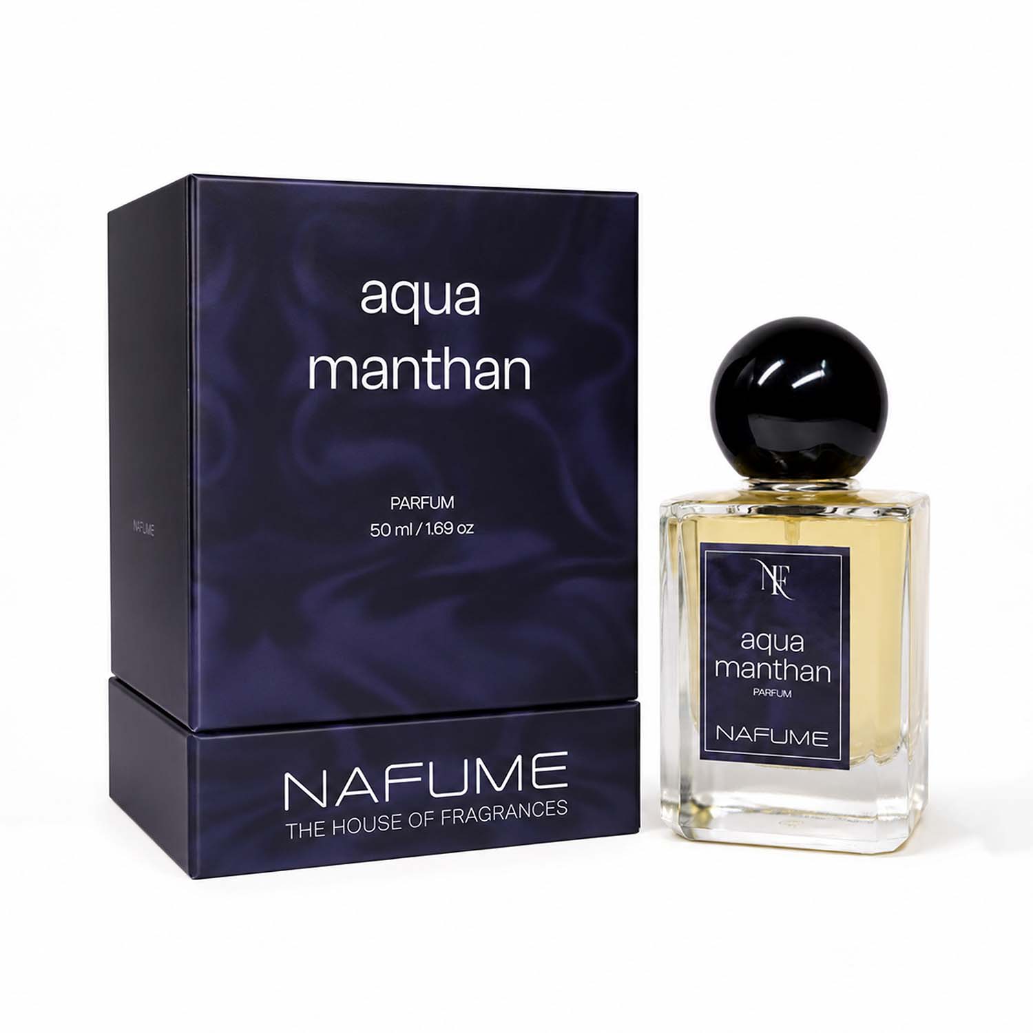 NAFUME Aqua Manthan fresh office perfume 50ml bottle